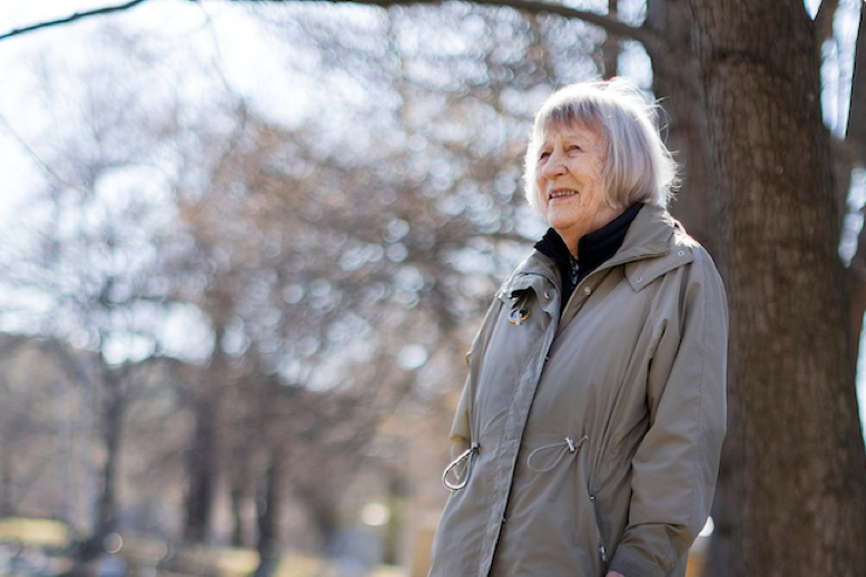 Promenaderna får Ulla Genberg att må mycket bättre